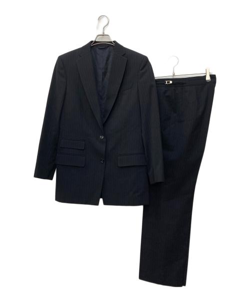 GUCCI（グッチ）GUCCI (グッチ) 2Bセットアップスーツ/ストライプスーツ ネイビー サイズ:SIZE 44の古着・服飾アイテム