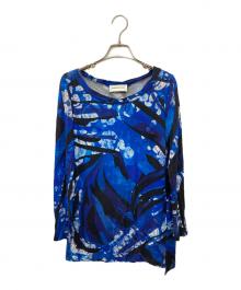Emilio Pucci（エミリオ プッチ）の古着「ロングスリーブカットソー」｜ブルー