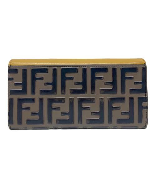 FENDI（フェンディ）FENDI (フェンディ) ズッカ柄ロングウォレット ブラウンの古着・服飾アイテム