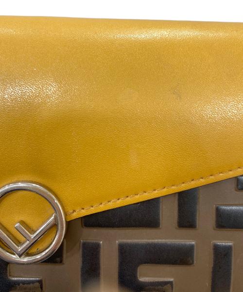 FENDI（フェンディ）FENDI (フェンディ) ズッカ柄ロングウォレット ブラウンの古着・服飾アイテム