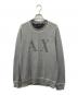 ARMANI EXCHANGE（アルマーニ エクスチェンジ）の古着「ロゴニット」｜グレー