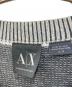 中古・古着 ARMANI EXCHANGE (アルマーニ エクスチェンジ) ロゴニット グレー サイズ:XS：3500円