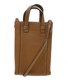 FURLA（フルラ）の古着「MIASTELLAスモールクロスボディバッグ」｜ブラウン