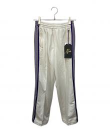 Needles（ニードルズ）の古着「track pants poly smooth」｜ホワイト