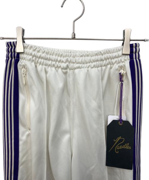 Needles（ニードルズ）Needles (ニードルズ) track pants poly smooth ホワイト サイズ:XSの古着・服飾アイテム