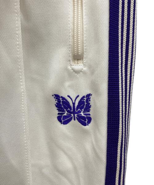 Needles（ニードルズ）Needles (ニードルズ) track pants poly smooth ホワイト サイズ:XSの古着・服飾アイテム