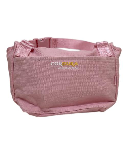 SUPREME（シュプリーム）SUPREME (シュプリーム) Mini Messenger Bag Light Pink ピンクの古着・服飾アイテム