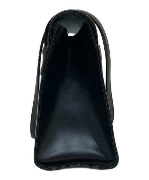 Salvatore Ferragamo（サルヴァトーレ フェラガモ）Salvatore Ferragamo (サルヴァトーレ フェラガモ) ヴァラレザートートバッグ ブラックの古着・服飾アイテム