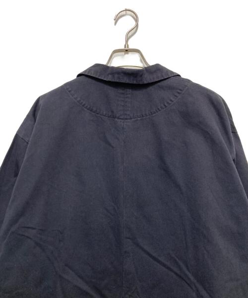 HARVESTY（ハーベスティー）HARVESTY (ハーベスティー) コットンオーバーコート ネイビー サイズ:SIZE 2の古着・服飾アイテム