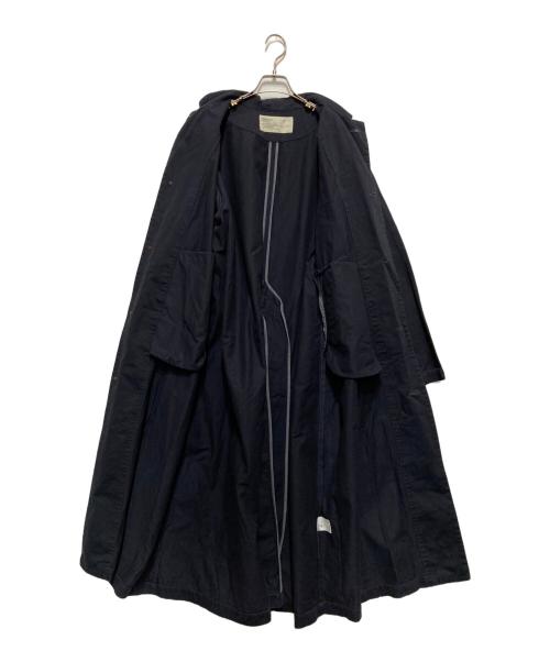 HARVESTY（ハーベスティー）HARVESTY (ハーベスティー) コットンオーバーコート ネイビー サイズ:SIZE 2の古着・服飾アイテム