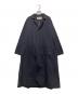HARVESTY（ハーベスティー）の古着「コットンオーバーコート」｜ネイビー