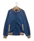 Championチャンピオン）の古着「ジップアップブルゾン」｜ネイビー