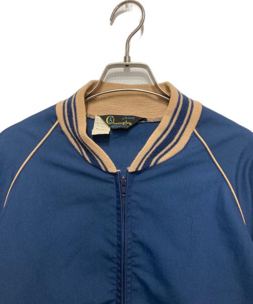 Champion（チャンピオン）Champion (チャンピオン) ジップアップブルゾン ネイビー サイズ:Mの古着・服飾アイテム