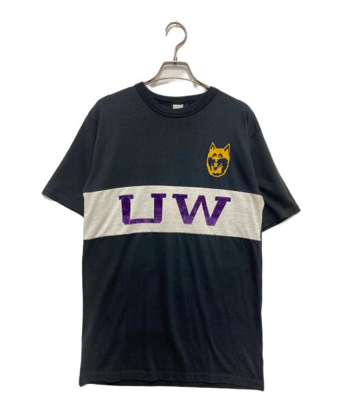 USED（ユーズド）USED (ユーズド) ヴィンテージTシャツ ブラック サイズ:Lの古着・服飾アイテム