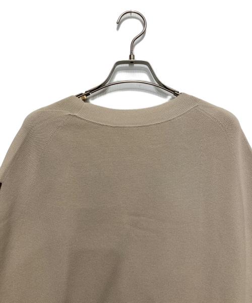 Whim Gazette（ウィムガゼット）Whim Gazette (ウィムガゼット) ホールガーメントプルオーバー ベージュ サイズ:FREEの古着・服飾アイテム
