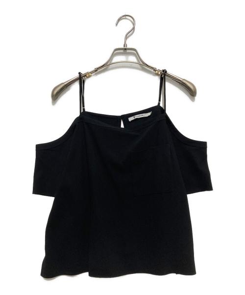 ALEXANDER WANG（アレキサンダー・ワン）ALEXANDER WANG (アレキサンダーワン) キャミソールブラウス ブラック サイズ:SIZE 2の古着・服飾アイテム