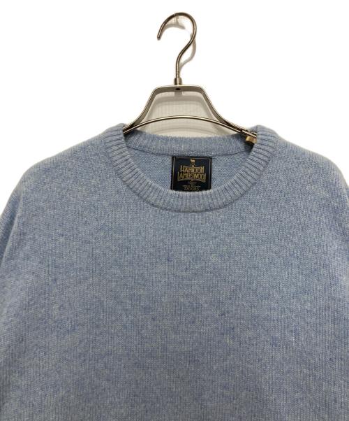 URBAN RESEARCH DOORS（アーバンリサーチドアーズ）URBAN RESEARCH DOORS (アーバンリサーチドアーズ) ハミルトンウールクルーワイドプルオーバー ブルー サイズ:Mの古着・服飾アイテム