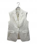 BANANA REPUBLICバナナリパブリック）の古着「ジレ」｜ホワイト