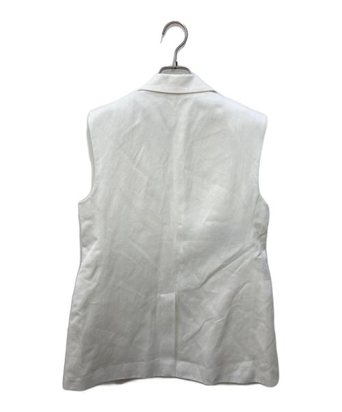 BANANA REPUBLIC（バナナリパブリック）BANANA REPUBLIC (バナナリパブリック) ジレ ホワイト サイズ:SIZE 2の古着・服飾アイテム