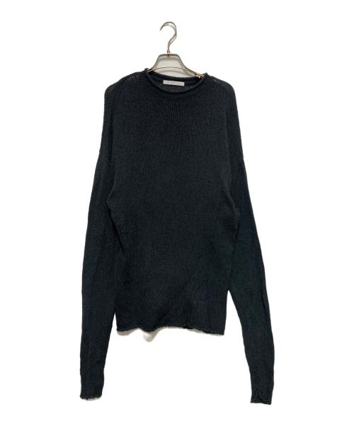 ETRE TOKYO（エトレトウキョウ）ETRE TOKYO (エトレトウキョウ) コーゲージブークレニットプルオーバーニット ネイビー サイズ:FREEの古着・服飾アイテム