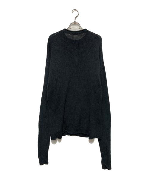 ETRE TOKYO（エトレトウキョウ）ETRE TOKYO (エトレトウキョウ) コーゲージブークレニットプルオーバーニット ネイビー サイズ:FREEの古着・服飾アイテム