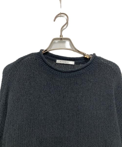 ETRE TOKYO（エトレトウキョウ）ETRE TOKYO (エトレトウキョウ) コーゲージブークレニットプルオーバーニット ネイビー サイズ:FREEの古着・服飾アイテム