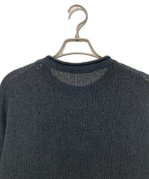 ETRE TOKYO（エトレトウキョウ）ETRE TOKYO (エトレトウキョウ) コーゲージブークレニットプルオーバーニット ネイビー サイズ:FREEの古着・服飾アイテム