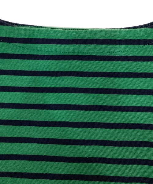 Traditional Weatherwear（トラディショナルウェザーウェア）Traditional Weatherwear (トラディショナルウェザーウェア) バスクシャツ グリーン サイズ:Sの古着・服飾アイテム