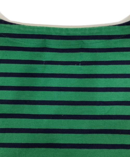 Traditional Weatherwear（トラディショナルウェザーウェア）Traditional Weatherwear (トラディショナルウェザーウェア) バスクシャツ グリーン サイズ:Sの古着・服飾アイテム