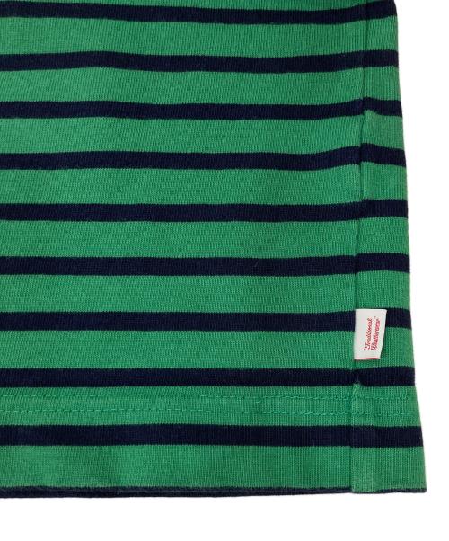 Traditional Weatherwear（トラディショナルウェザーウェア）Traditional Weatherwear (トラディショナルウェザーウェア) バスクシャツ グリーン サイズ:Sの古着・服飾アイテム