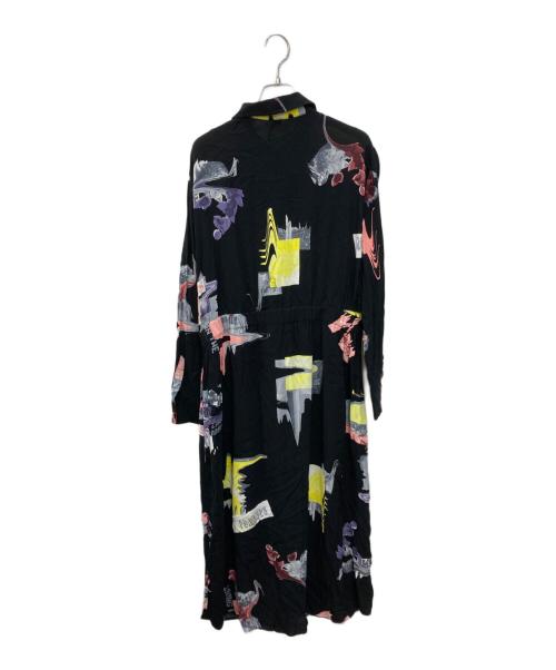 Desigual（デシグアル）Desigual (デシグアル) シャツワンピース ブラック サイズ:XLの古着・服飾アイテム
