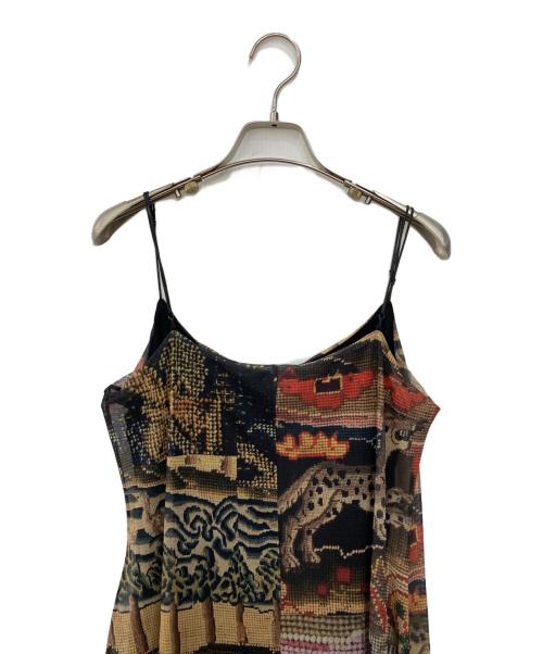 Desigual（デシグアル）Desigual (デシグアル) タペストリー ミディワンピース マルチカラー サイズ:XLの古着・服飾アイテム