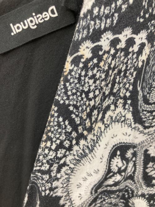 Desigual（デシグアル）Desigual (デシグアル) ペイズリー&カットアウト ロングワンピース マルチカラー サイズ:XLの古着・服飾アイテム