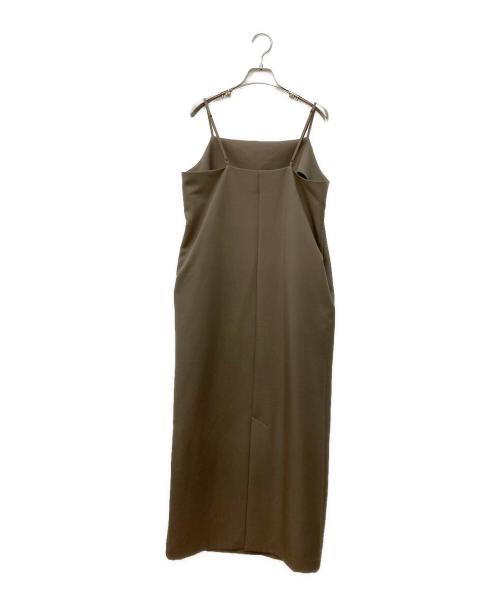 MARW UNITED ARROWS（マルゥ ユナイテッドアローズ）MARW UNITED ARROWS (マルゥ ユナイテッドアローズ) キャミソールワンピース ブラウン サイズ:SIZE 38の古着・服飾アイテム