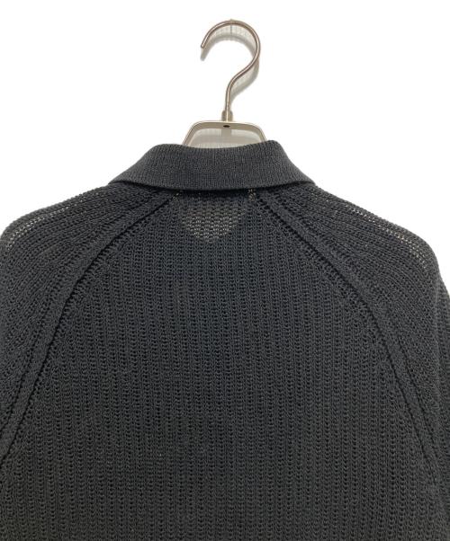 FRED PERRY（フレッドペリー）FRED PERRY (フレッドペリー) サマーニットポロシャツ ブラック サイズ:Sの古着・服飾アイテム