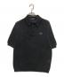 FRED PERRY（フレッドペリー）の古着「サマーニットポロシャツ」｜ブラック