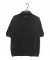 FRED PERRY (フレッドペリー) サマーニットポロシャツ ブラック サイズ:S：12000円