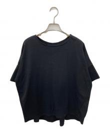 JOURNAL STANDARD relume（ジャーナルスタンダード レリューム）の古着「ADDICTポンチクルーネックタックプルオーバー」｜ブラック