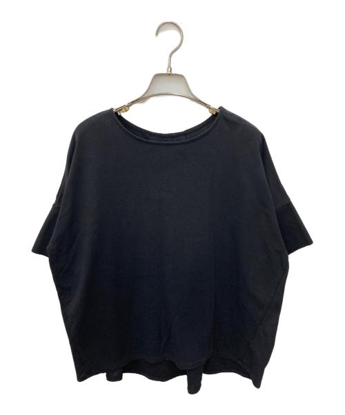 JOURNAL STANDARD relume（ジャーナルスタンダード レリューム）JOURNAL STANDARD relume (ジャーナルスタンダード レリューム) ADDICTポンチクルーネックタックプルオーバー ブラック サイズ:Freeの古着・服飾アイテム