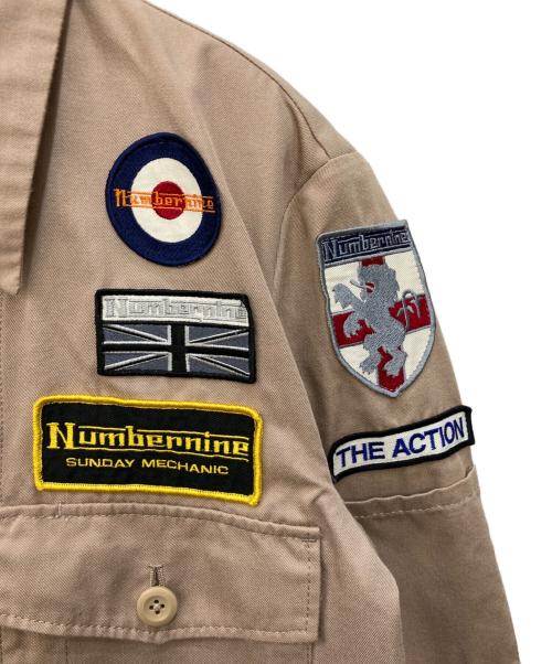 NUMBER (N)INE（ナンバーナイン）NUMBER (N)INE (ナンバーナイン) メカニックジャケット ベージュ サイズ:SIZE 3の古着・服飾アイテム