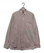 BEAMS PLUSビームスプラス）の古着「B.D. Oxford Candy Stripe」｜ベージュ