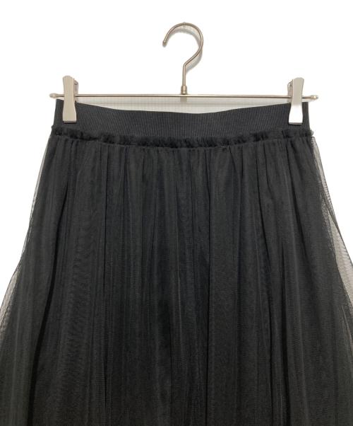 Spick and Span（スピックアンドスパン）Spick and Span (スピックアンドスパン) チュールスカート ブラック サイズ:SIZE 38の古着・服飾アイテム