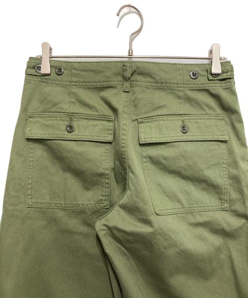 Spick and Span（スピック＆スパン）Spick and Span (スピックアンドスパン) ルーズベイカーパンツ カーキ サイズ:SIZE 38の古着・服飾アイテム