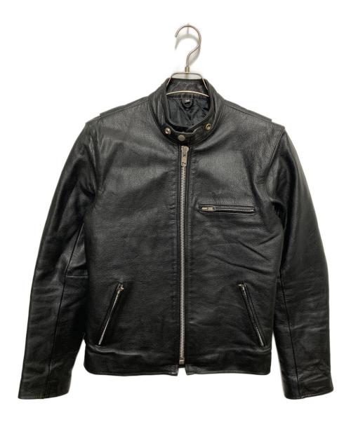 Freeclom（フリークロム）Freeclom (フリークロム) シングルライダースジャケット ブラック サイズ:SIZE36の古着・服飾アイテム