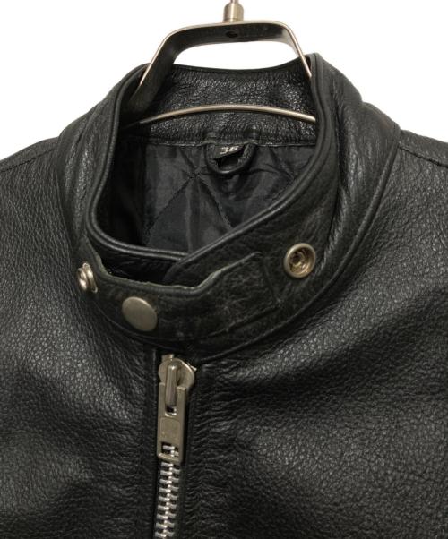 Freeclom（フリークロム）Freeclom (フリークロム) シングルライダースジャケット ブラック サイズ:SIZE36の古着・服飾アイテム