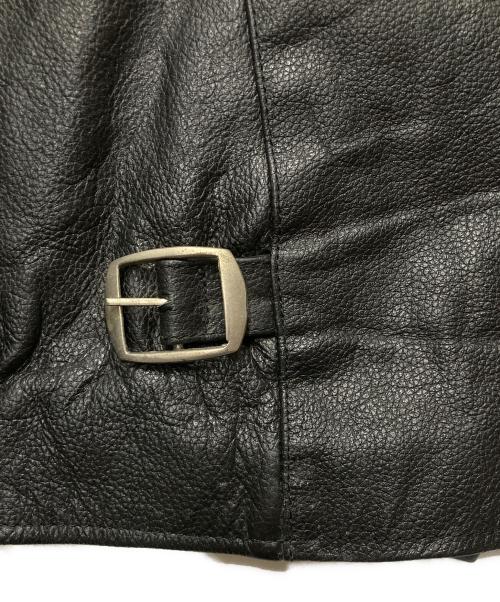Freeclom（フリークロム）Freeclom (フリークロム) シングルライダースジャケット ブラック サイズ:SIZE36の古着・服飾アイテム