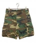 US ARMYユーエスアーミー）の古着「カーゴハーフパンツ」｜カーキ