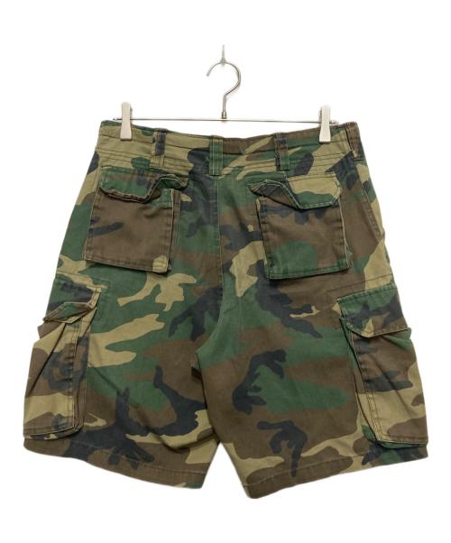 US ARMY（ユーエスアーミー）US ARMY (ユーエスアーミー) カーゴハーフパンツ カーキ サイズ:Sの古着・服飾アイテム