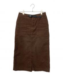 THE NORTH FACE（ザ ノース フェイス）の古着「バレーウェーブスカート」｜ブラウン