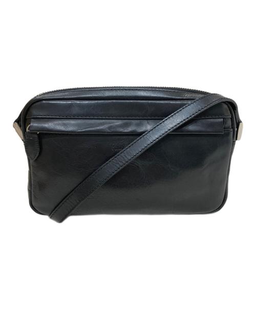 PAUL SMITH（ポールスミス）PAUL SMITH (ポールスミス) レザーショルダーバッグ　 ブラックの古着・服飾アイテム